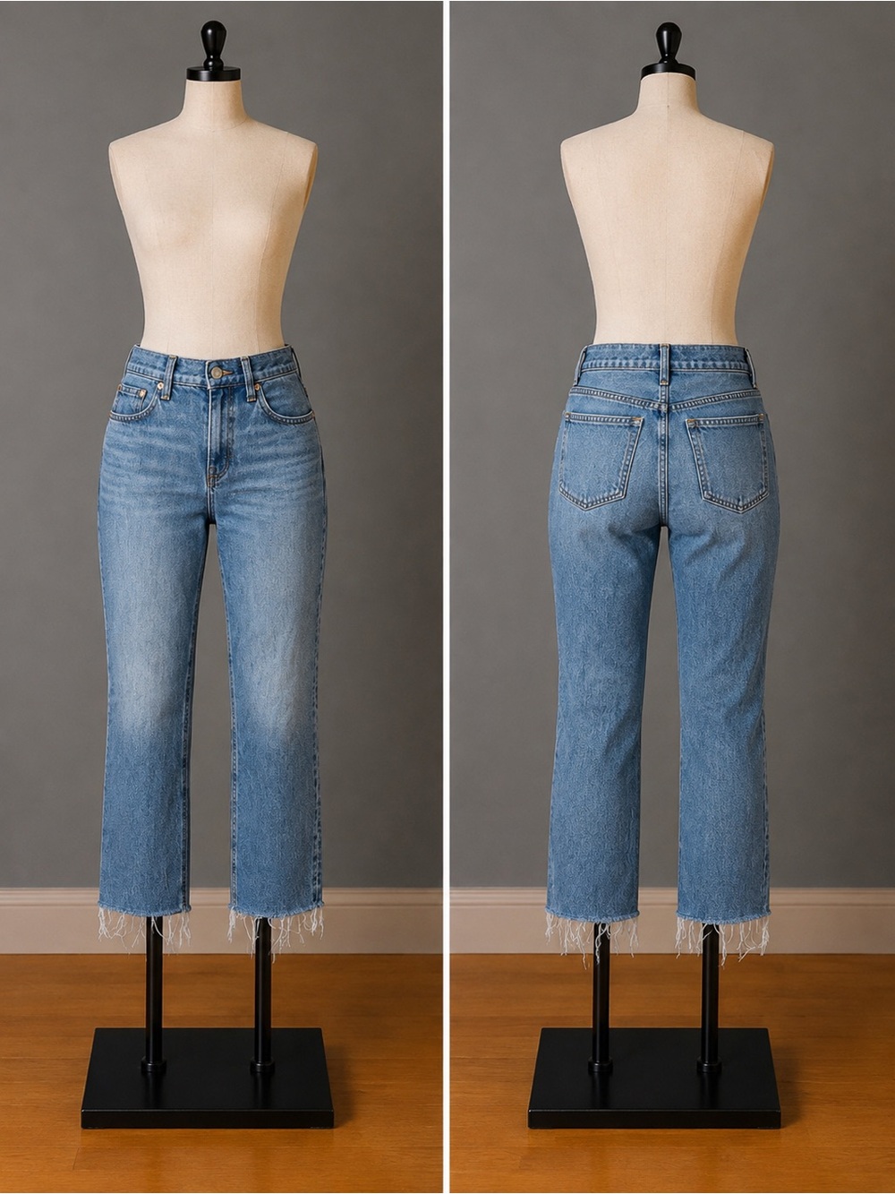 9” Demi Boot Crop jeans